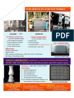 Eco Charm - Our Services For Foundries: Indsat Corporation