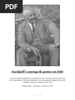 Gurdjieff´s sayings & quotes on GOD