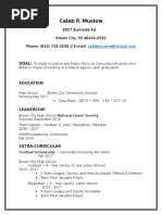 Resume and References Final | PDF | Schools | Students