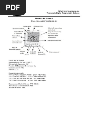 Cronotermostato digital semanal solver s2 sale
