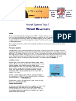 Thrust Reversers: Aircraft Systems Topic 7
