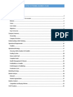 Cattle Fattening Business Plan Contents