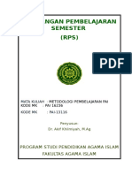 RPS Akif Khilmiyah_Metodologi Pembelajaran PAI (Edit)