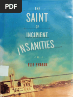 Elif Shafak-The Saint of Incipient Insanities - A Novel-Farrar ...
