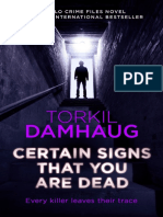 Certain Signs That You Are Dead (first chapter)