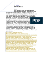 Filosofia Da Musica28 de Janeiro de 2010