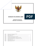Indonesia Budget Statistics English Edition 2005-2010