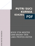 kode etik arsitek dan kaidah tata laku profesi arsitek