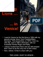 Hunting Lions ... in Venice!