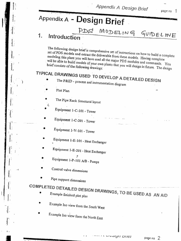 Pds Modeling Guideline | PDF