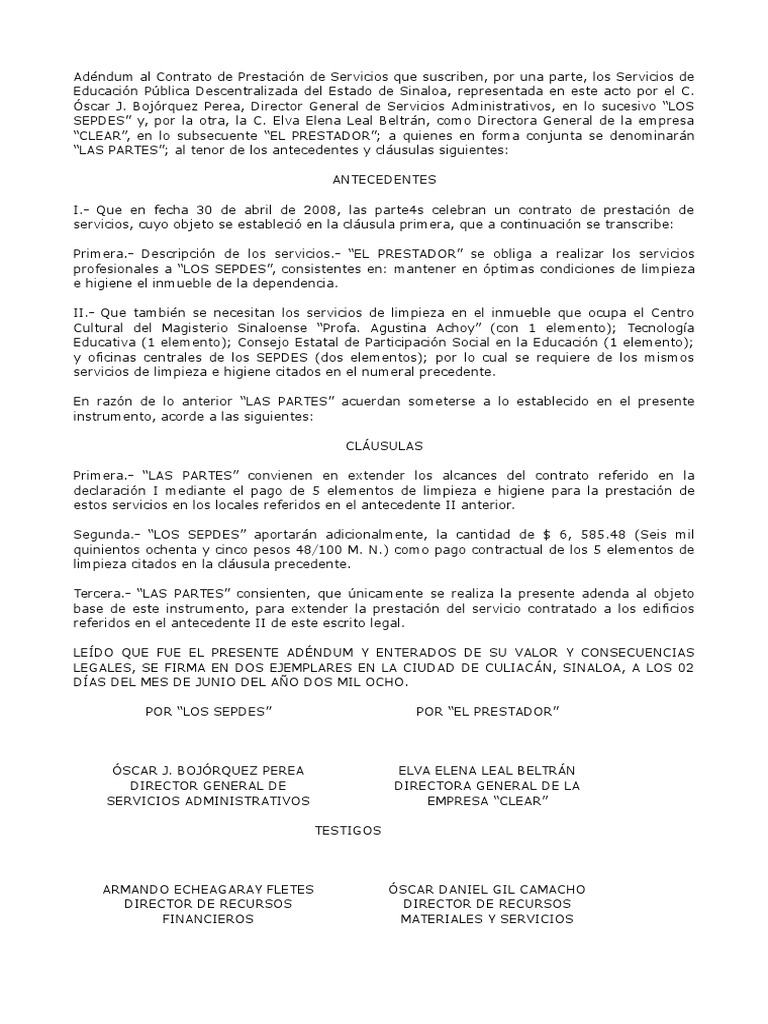 Adéndum