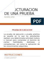 Estructuracion de Una Prueba