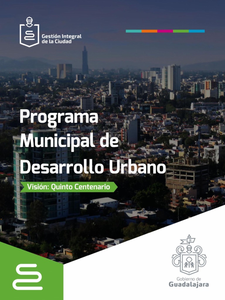 Programa Municipal de Desarrollo Urbano 2017