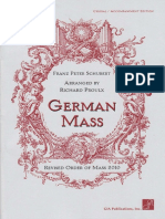 Schubert - German Mass