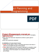 (Lecture 1)Introduction to Project Programming Using Ms Project Software