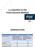 Introduction To The Finite Element Method