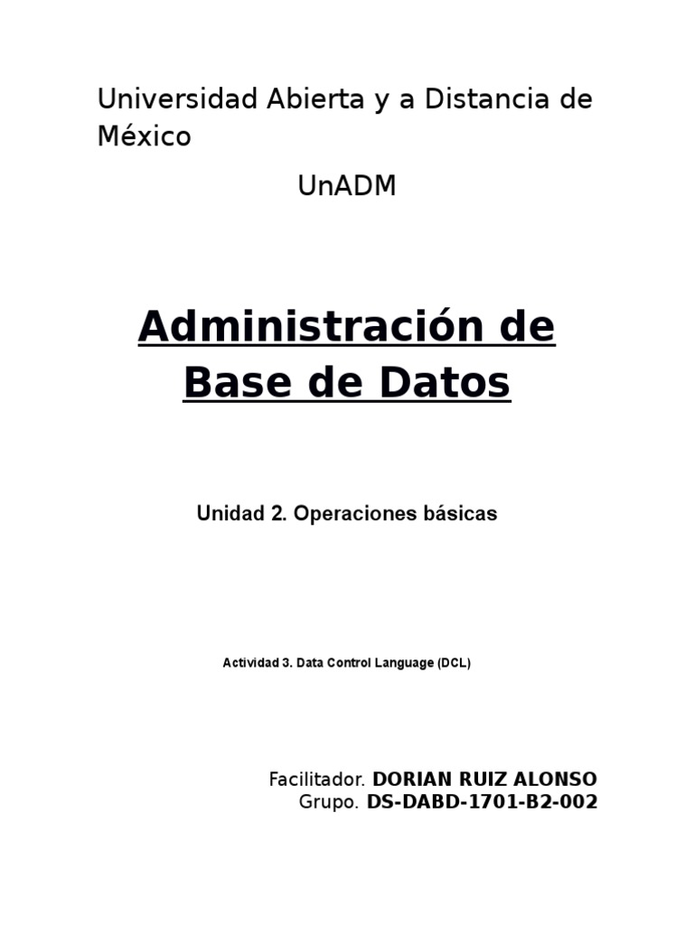 Dabd U2 A3 Adcg | PDF