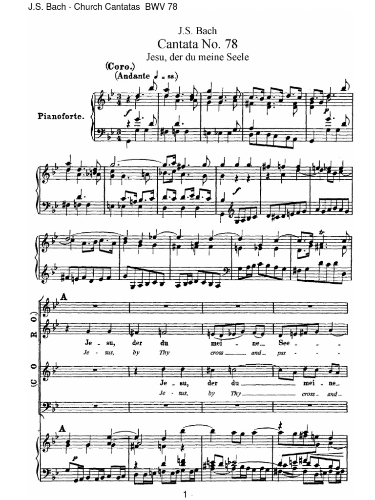 Bach Jesu Der Du Meine Seele