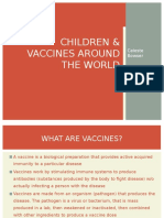 Children Vaccines Around The World PPTM