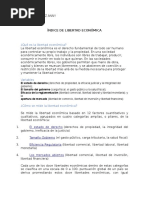 Indice de Libertad Economica