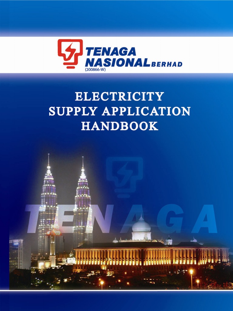 TNB Electricity Supply Application Handbook ESAH PDF PDF Electric
