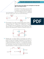 Taller - Analisis Circuito RC PDF