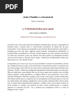 7. João Ubaldo e o besteirol (texto 'O best. dos 500 anos', de J. Ubaldo R. + com. O. de C.)
