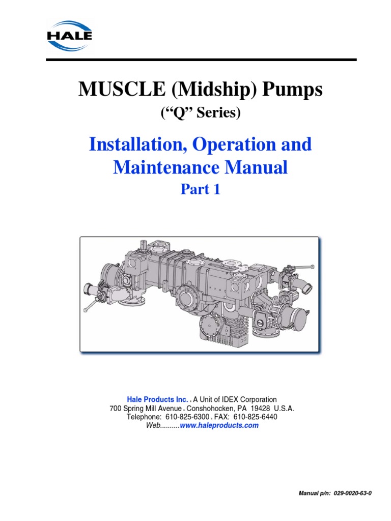 Hale Midship Muscle Pump Manual Manual Transmission Pump