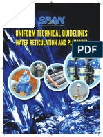 Uniform Technical Guidelines For Water Reticulation and Plumbing