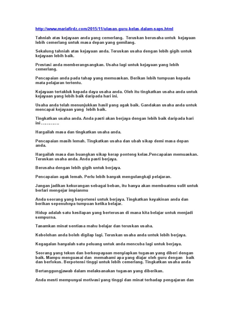 Ulasan Guru Kelas Pdf