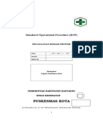 Sop Penanganan Demam Thyfoid - Lagi