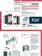 Hisaka Works Plate Type Heat Exchanger