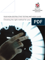 Your Non Destructive Testing Methods Guide Choosing the Right Method for Your Needs