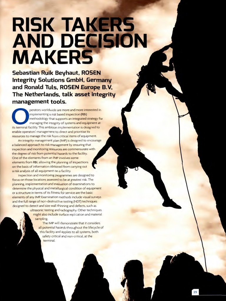 Risk Based Inspection | PDF | Risk Management | Risk