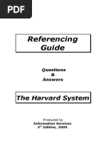 Harvard Referencing Methods