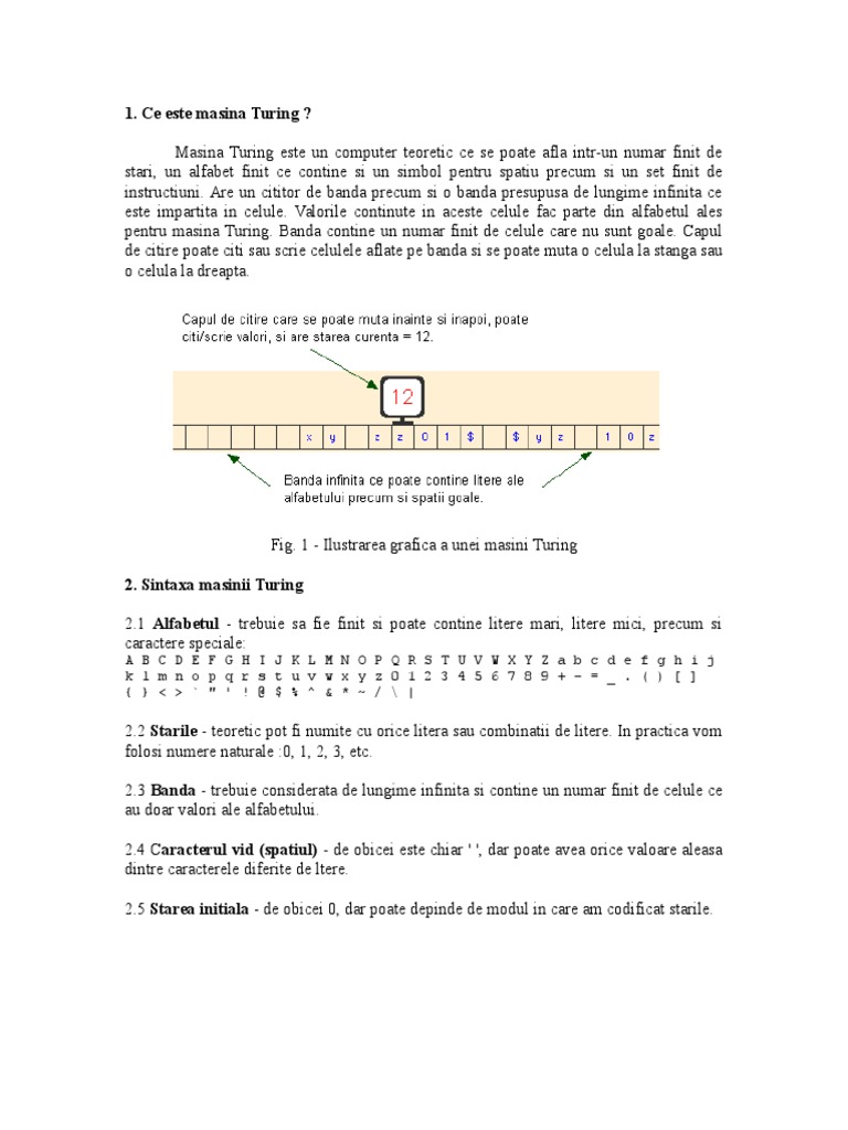 Masina Turing | PDF