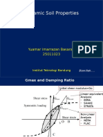 Dynamic Soil Parameter