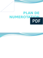 Plan de Numerotation