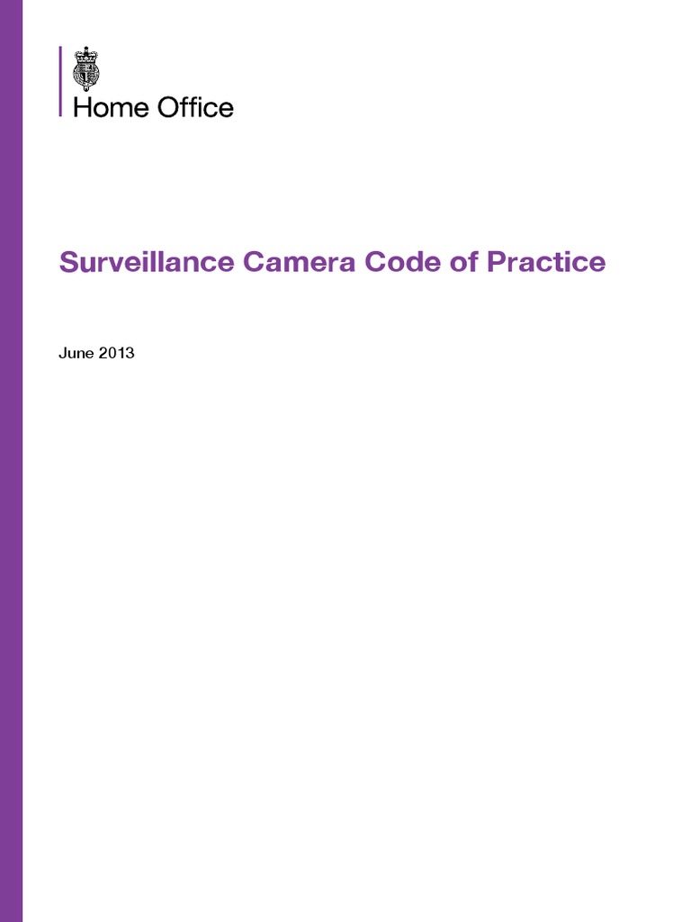 Surveillance Camera Code Practice Download Free PDF Closed Circuit