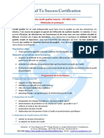 Programme Audit Interne ISO 9001V15