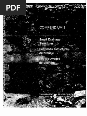 Petits Ouvrages De Drainage Science Transport