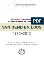 s3. Hot. Van Gend en Loos - Anivers. 50 Ani Conference Proceedings