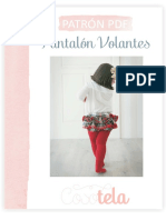 Cosotela Pantalón Con Volantes PDF