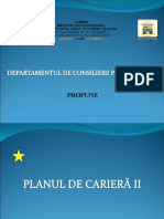 Plan de Cariera II