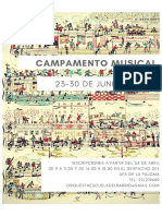 Campamento Musical Verano 2017