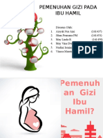 Kebutuhan Gizi Pada Ibu Hamil