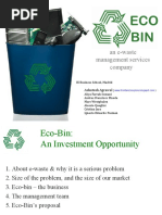 E-Waste Recycling Business Plan
