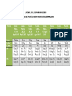 Jadwal Roleplay Manajemen