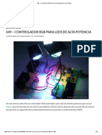 049 - Controlador RGB Para Leds de Alta Potencia _ Inventable