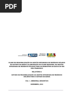 Estudo de Regionalização da Gestão Integrada de Resíduos Sólidos do Estado da Bahia